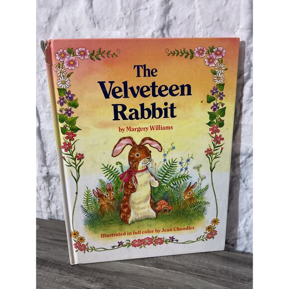 1986 Hardback The Velveteen Rabbit By Margery Williams - Picture 1 of 8